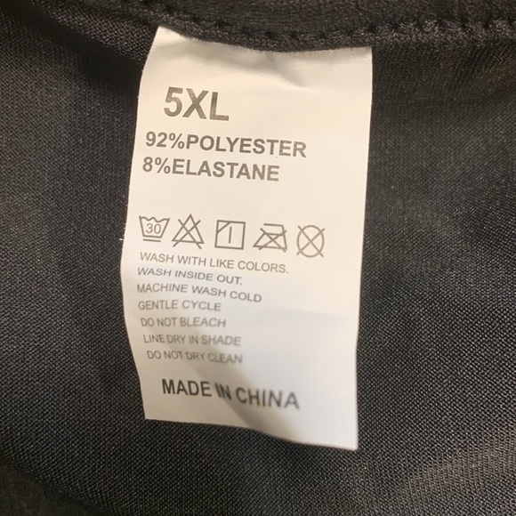 Vacation Mode Black Tank Top Plus Size 5xl - Picture 4 of 5